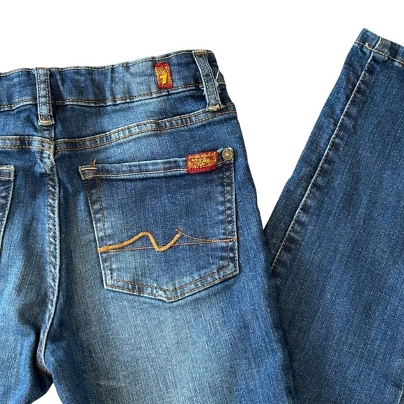 7 For All Mankind Girl Jeans 12 💙 - Picture 2 of 8